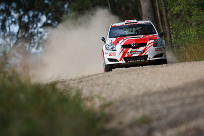 1;15-November-2008;ARC;Australia;Australian-Rally-Championship;Coffs-Coast;Coffs-Harbour;NSW;New-South-Wales;Simon-Evans;Sue-Evans;Team-TRD;Toyota-TRD-Corolla-S2000;auto;motorsport;racing;special-stage;super-telephoto