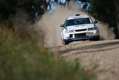 22;15-November-2008;ARC;Australia;Australian-Rally-Championship;Coffs-Coast;Coffs-Harbour;Evo-6;Mitsubishi-Lancer;Mitsubishi-Lancer-Evolution-VI;NSW;New-South-Wales;Rebecca-Smart;Ryan-Smart;auto;motorsport;racing;special-stage;super-telephoto