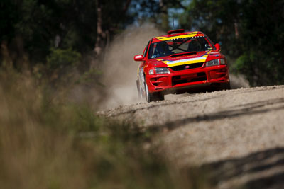 32;15-November-2008;ARC;Andrew-Houghton;Australia;Australian-Rally-Championship;Coffs-Coast;Coffs-Harbour;NSW;New-South-Wales;Richard-Houghton;Subaru-Impreza-WRX-STI;auto;motorsport;racing;special-stage;super-telephoto