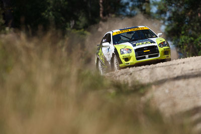 33;15-November-2008;ARC;Australia;Australian-Rally-Championship;Coffs-Coast;Coffs-Harbour;Mark-Beard;Mark-Willard;NSW;NSW-Rally-Championship;NSWRC;New-South-Wales;Subaru-Impreza-RS;auto;motorsport;racing;special-stage;super-telephoto