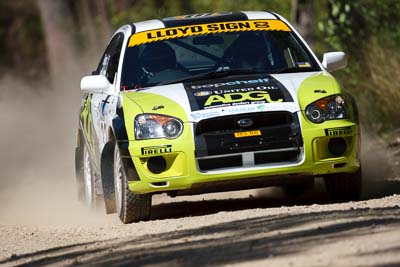 33;15-November-2008;ARC;Australia;Australian-Rally-Championship;Coffs-Coast;Coffs-Harbour;Mark-Beard;Mark-Willard;NSW;NSW-Rally-Championship;NSWRC;New-South-Wales;Subaru-Impreza-RS;auto;motorsport;racing;special-stage;super-telephoto