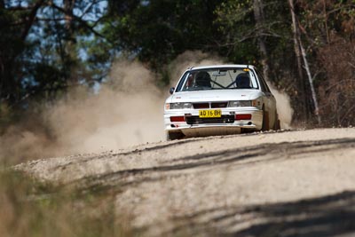 40;15-November-2008;ARC;Australia;Australian-Rally-Championship;Coffs-Coast;Coffs-Harbour;Joel-Payne;Mitsubishi-Galant-VR4;NSW;NSW-Rally-Championship;NSWRC;New-South-Wales;Troy-Gordon;auto;motorsport;racing;special-stage;super-telephoto