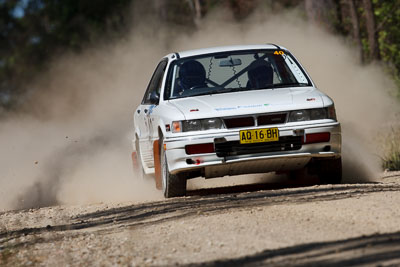 40;15-November-2008;ARC;Australia;Australian-Rally-Championship;Coffs-Coast;Coffs-Harbour;Joel-Payne;Mitsubishi-Galant-VR4;NSW;NSW-Rally-Championship;NSWRC;New-South-Wales;Troy-Gordon;auto;motorsport;racing;special-stage;super-telephoto