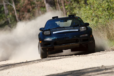 44;15-November-2008;ARC;Australia;Australian-Rally-Championship;Coffs-Coast;Coffs-Harbour;Lisa-Dunkerton;Mazda-RX‒7;NSW;NSW-Rally-Championship;NSWRC;New-South-Wales;Wayne-Hoy;auto;motorsport;racing;special-stage;super-telephoto