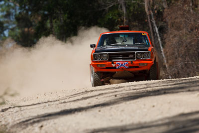 45;15-November-2008;ARC;Australia;Australian-Rally-Championship;Coffs-Coast;Coffs-Harbour;Datsun-180B;Gordon-Trigg;Lindsay-Collits;NSW;NSW-Rally-Championship;NSWRC;New-South-Wales;auto;motorsport;racing;special-stage;super-telephoto