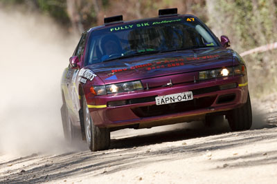 47;15-November-2008;ARC;Andrew-Sparkes;Australia;Australian-Rally-Championship;Coffs-Coast;Coffs-Harbour;John-Sparkes;NSW;NSW-Rally-Championship;NSWRC;New-South-Wales;Nissan-Silvia-S13;auto;motorsport;racing;special-stage;super-telephoto