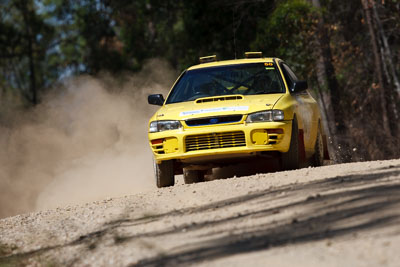 50;15-November-2008;ARC;All-Comers;Australia;Australian-Rally-Championship;Coffs-Coast;Coffs-Harbour;NSW;New-South-Wales;Peter-Neal;Roger-Ritter;Subaru-Impreza-WRX;auto;motorsport;racing;special-stage;super-telephoto