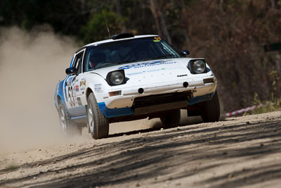 53;15-November-2008;ARC;All-Comers;Australia;Australian-Rally-Championship;Coffs-Coast;Coffs-Harbour;Matthew-Love;Mazda-RX‒7;NSW;New-South-Wales;Scott-Keys;auto;motorsport;racing;special-stage;super-telephoto