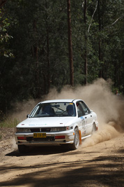 40;15-November-2008;ARC;Australia;Australian-Rally-Championship;Coffs-Coast;Coffs-Harbour;Joel-Payne;Mitsubishi-Galant-VR4;NSW;NSW-Rally-Championship;NSWRC;New-South-Wales;Troy-Gordon;auto;motorsport;racing;special-stage;telephoto