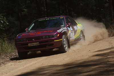 47;15-November-2008;ARC;Andrew-Sparkes;Australia;Australian-Rally-Championship;Coffs-Coast;Coffs-Harbour;John-Sparkes;NSW;NSW-Rally-Championship;NSWRC;New-South-Wales;Nissan-Silvia-S13;auto;motorsport;racing;special-stage;telephoto