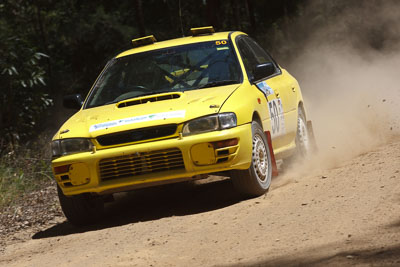 50;15-November-2008;ARC;All-Comers;Australia;Australian-Rally-Championship;Coffs-Coast;Coffs-Harbour;NSW;New-South-Wales;Peter-Neal;Roger-Ritter;Subaru-Impreza-WRX;auto;motorsport;racing;special-stage;telephoto