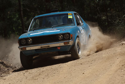 54;15-November-2008;ARC;All-Comers;Australia;Australian-Rally-Championship;Carlie-Craig;Chrysler-Galant;Coffs-Coast;Coffs-Harbour;Mark-Devine;NSW;New-South-Wales;auto;motorsport;racing;special-stage;telephoto
