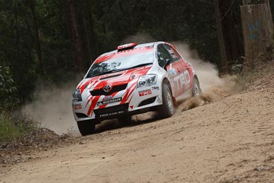 2;15-November-2008;ARC;Australia;Australian-Rally-Championship;Coffs-Coast;Coffs-Harbour;Coral-Taylor;NSW;Neal-Bates;New-South-Wales;Team-TRD;Toyota-TRD-Corolla-S2000;auto;motorsport;racing;special-stage;telephoto