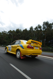 20;15-November-2008;ARC;Australia;Australian-Rally-Championship;Coffs-Coast;Coffs-Harbour;Evo-6;John-Goasdoue;Mitsubishi-Lancer;Mitsubishi-Lancer-Evolution-VI;NSW;New-South-Wales;Tom-Smith;auto;liason;motorsport;movement;public-road;racing;speed;wide-angle