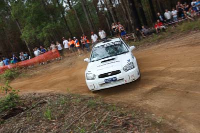 3;16-November-2008;ARC;Australia;Australian-Rally-Championship;Chris-Murphy;Coffs-Coast;Coffs-Harbour;Eli-Evans;NSW;New-South-Wales;Subaru-Impreza-WRX-STI;auto;motorsport;racing;special-stage;wide-angle