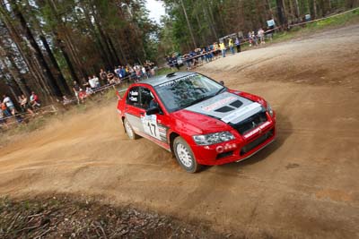 17;16-November-2008;ARC;Australia;Australian-Rally-Championship;Coffs-Coast;Coffs-Harbour;Evo-7;Helen-Cheers;Michael-Boaden;Mitsubishi-Lancer;Mitsubishi-Lancer-Evolution-VII;NSW;New-South-Wales;auto;motorsport;racing;special-stage;wide-angle