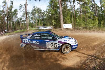 25;16-November-2008;ARC;Australia;Australian-Rally-Championship;Coffs-Coast;Coffs-Harbour;John-McCarthy;Matthew-van-Tuinen;NSW;New-South-Wales;Subaru-Impreza-WRX-STI;auto;fisheye;motorsport;racing;special-stage