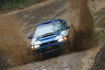 34;16-November-2008;ARC;Australia;Australian-Rally-Championship;Bob-Selby‒Wood;Coffs-Coast;Coffs-Harbour;John-Murray-Snr;NSW;NSW-Rally-Championship;NSWRC;New-South-Wales;Subaru-Impreza-WRX-STI;auto;dirt;motorsport;mud;racing;rain;special-stage;splash;super-telephoto;water