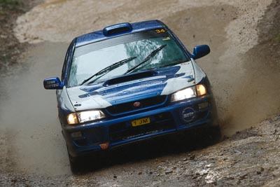 34;16-November-2008;ARC;Australia;Australian-Rally-Championship;Bob-Selby‒Wood;Coffs-Coast;Coffs-Harbour;John-Murray-Snr;NSW;NSW-Rally-Championship;NSWRC;New-South-Wales;Subaru-Impreza-WRX-STI;auto;dirt;motorsport;mud;racing;rain;special-stage;splash;super-telephoto;water