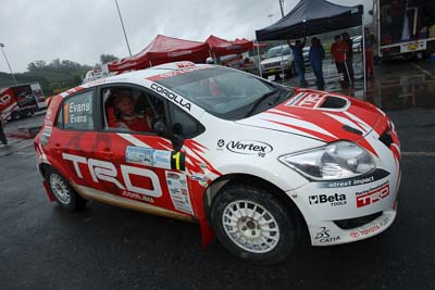 1;16-November-2008;ARC;Australia;Australian-Rally-Championship;Coffs-Coast;Coffs-Harbour;NSW;New-South-Wales;Simon-Evans;Sue-Evans;Team-TRD;Toyota-TRD-Corolla-S2000;auto;motorsport;racing;wide-angle