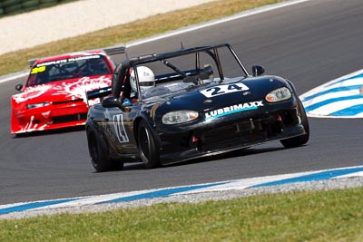 24;21-November-2008;Australia;Brian-Ferrabee;David-Barram;Island-Magic;Mazda-MX‒5;Mazda-MX5;Mazda-Miata;Melbourne;PIARC;Phillip-Island;Sports-Cars;VIC;Victoria;auto;motorsport;racing;super-telephoto