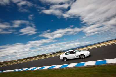 41;21-November-2008;Australia;Colin-Turner;Ford-Falcon-AU;Island-Magic;Melbourne;PIARC;Phillip-Island;Sports-Sedans;VIC;Victoria;auto;clouds;motorsport;racing;sky;wide-angle