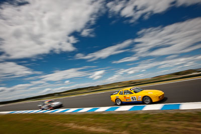 51;21-November-2008;Australia;Island-Magic;Melbourne;PIARC;Phillip-Island;Porsche-944;Steve-Courtis;Topshot;VIC;Victoria;action;auto;clouds;motorsport;movement;racing;sky;speed;wide-angle