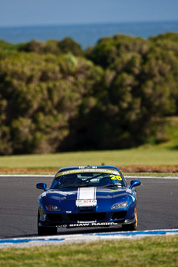 26;21-November-2008;Andrew-Bollom;Australia;Island-Magic;Mazda-RX‒7;Melbourne;PIARC;Peter-Rushton;Phillip-Island;Sports-Cars;VIC;Victoria;auto;motorsport;racing;super-telephoto