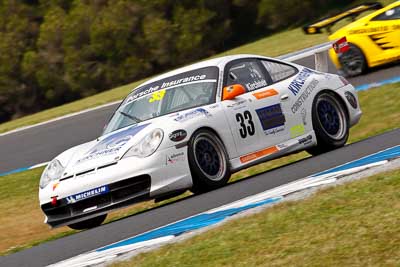 33;22-November-2008;Australia;Fraser-Kirchner;Island-Magic;Matt-Turnbull;Melbourne;PIARC;Phillip-Island;Porsche-996-GT3-Cup;Sports-Cars;VIC;Victoria;auto;motorsport;racing;super-telephoto