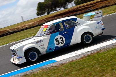 53;22-November-2008;Australia;Ford-Escort-Mk-I;Grant-Bertrand;Island-Magic;Melbourne;PIARC;Phillip-Island;Sports-Sedans;VIC;Victoria;auto;motorsport;racing;telephoto