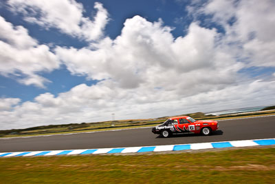 6;22-November-2008;Australia;Carl-McHenry;Holden-HQ;Island-Magic;Melbourne;PIARC;Phillip-Island;VIC;Victoria;auto;clouds;motorsport;racing;sky;wide-angle