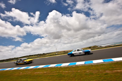 96;22-November-2008;Australia;Holden-HQ;Island-Magic;Melbourne;PIARC;Phillip-Island;Rod-Vervoort;VIC;Victoria;auto;clouds;motorsport;racing;sky;wide-angle