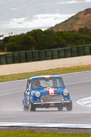 33;22-November-2008;Australia;Historic-Touring-Cars;Island-Magic;Melbourne;Morris-Mini;PIARC;Paul-Girt;Phillip-Island;VIC;Victoria;auto;classic;motorsport;racing;super-telephoto;vintage