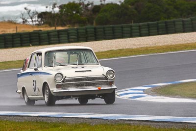 57;22-November-2008;Australia;Ford-Cortina;Historic-Touring-Cars;Island-Magic;Melbourne;PIARC;Phillip-Island;Simon-Browning;VIC;Victoria;auto;classic;motorsport;racing;super-telephoto;vintage