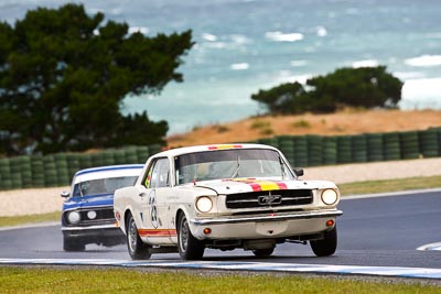 26;22-November-2008;Australia;Ford-Mustang;Historic-Touring-Cars;Island-Magic;Jervis-Ward;Melbourne;PIARC;Phillip-Island;VIC;Victoria;auto;classic;motorsport;racing;super-telephoto;vintage