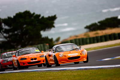 6;22-November-2008;Australia;Bradley-Douglass;Island-Magic;Lotus-Elise-S1;Mark-Douglass;Melbourne;PIARC;Phillip-Island;Sports-Cars;VIC;Victoria;auto;motorsport;racing;super-telephoto