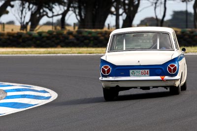 57;23-November-2008;Australia;Ford-Cortina;Historic-Touring-Cars;Island-Magic;Melbourne;PIARC;Phillip-Island;Simon-Browning;VIC;Victoria;auto;classic;motorsport;racing;super-telephoto;vintage