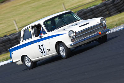 57;23-November-2008;Australia;Ford-Cortina;Historic-Touring-Cars;Island-Magic;Melbourne;PIARC;Phillip-Island;Simon-Browning;VIC;Victoria;auto;classic;motorsport;racing;super-telephoto;vintage