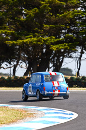 33;23-November-2008;Australia;Historic-Touring-Cars;Island-Magic;Melbourne;Morris-Mini;PIARC;Paul-Girt;Phillip-Island;VIC;Victoria;auto;classic;motorsport;racing;super-telephoto;vintage