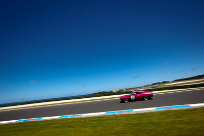 71;23-November-2008;Australia;Chrysler-Valiant-Charger-RT;Historic-Touring-Cars;Island-Magic;Melbourne;Michael-Hibbert;PIARC;Phillip-Island;VIC;Victoria;auto;classic;motorsport;movement;racing;sky;speed;vintage;wide-angle