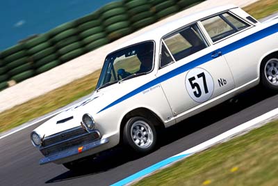 57;23-November-2008;Australia;Ford-Cortina;Historic-Touring-Cars;Island-Magic;Melbourne;PIARC;Phillip-Island;Simon-Browning;VIC;Victoria;auto;classic;motorsport;racing;super-telephoto;vintage