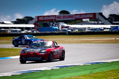 49;23-November-2008;Anthony-Robson;Australia;Island-Magic;Luciano-Iezzi;Mazda-MX‒5;Mazda-MX5;Mazda-Miata;Melbourne;PIARC;Phillip-Island;Sports-Cars;VIC;Victoria;auto;motorsport;racing;telephoto