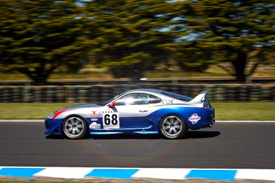 68;23-November-2008;Australia;Island-Magic;Jean‒Paul-Ballard;John-Ballard;Melbourne;PIARC;Phillip-Island;Sports-Cars;Toyota-Supra;VIC;Victoria;auto;motorsport;racing;telephoto