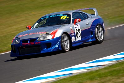 68;23-November-2008;Australia;Island-Magic;Jean‒Paul-Ballard;John-Ballard;Melbourne;PIARC;Phillip-Island;Sports-Cars;Toyota-Supra;VIC;Victoria;auto;motorsport;racing;super-telephoto