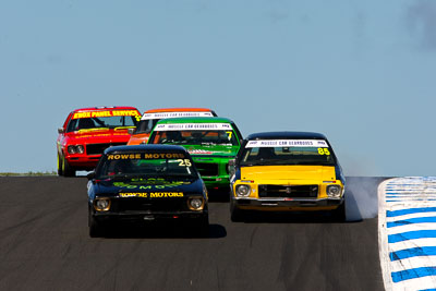 25;7;85;23-November-2008;Australia;Brendan-Avard;Dallas-Crane;Graham-Francis;Holden-HQ;Island-Magic;Melbourne;PIARC;Phillip-Island;VIC;Victoria;auto;motorsport;racing;super-telephoto