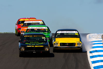 25;7;85;23-November-2008;Australia;Brendan-Avard;Dallas-Crane;Graham-Francis;Holden-HQ;Island-Magic;Melbourne;PIARC;Phillip-Island;VIC;Victoria;auto;motorsport;racing;super-telephoto