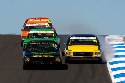 25;7;85;23-November-2008;Australia;Brendan-Avard;Dallas-Crane;Graham-Francis;Holden-HQ;Island-Magic;Melbourne;PIARC;Phillip-Island;VIC;Victoria;auto;motorsport;racing;super-telephoto