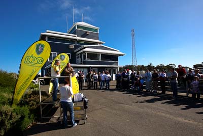 23-November-2008;Australia;Island-Magic;Melbourne;PIARC;Phillip-Island;VIC;Victoria;auto;crowd;motorsport;people;podium;racing;sky;spectators;wide-angle