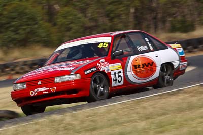 45;7-March-2009;Australia;Holden-Commodore-VN;Morgan-Park-Raceway;QLD;Queensland;Warwick;Wayne-Patten;auto;motion-blur;motorsport;racing;super-telephoto