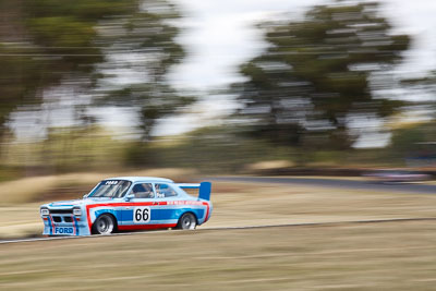 66;7-March-2009;Australia;Ford-Escort;Garry-Ford;Morgan-Park-Raceway;QLD;Queensland;Warwick;auto;motion-blur;motorsport;racing;telephoto